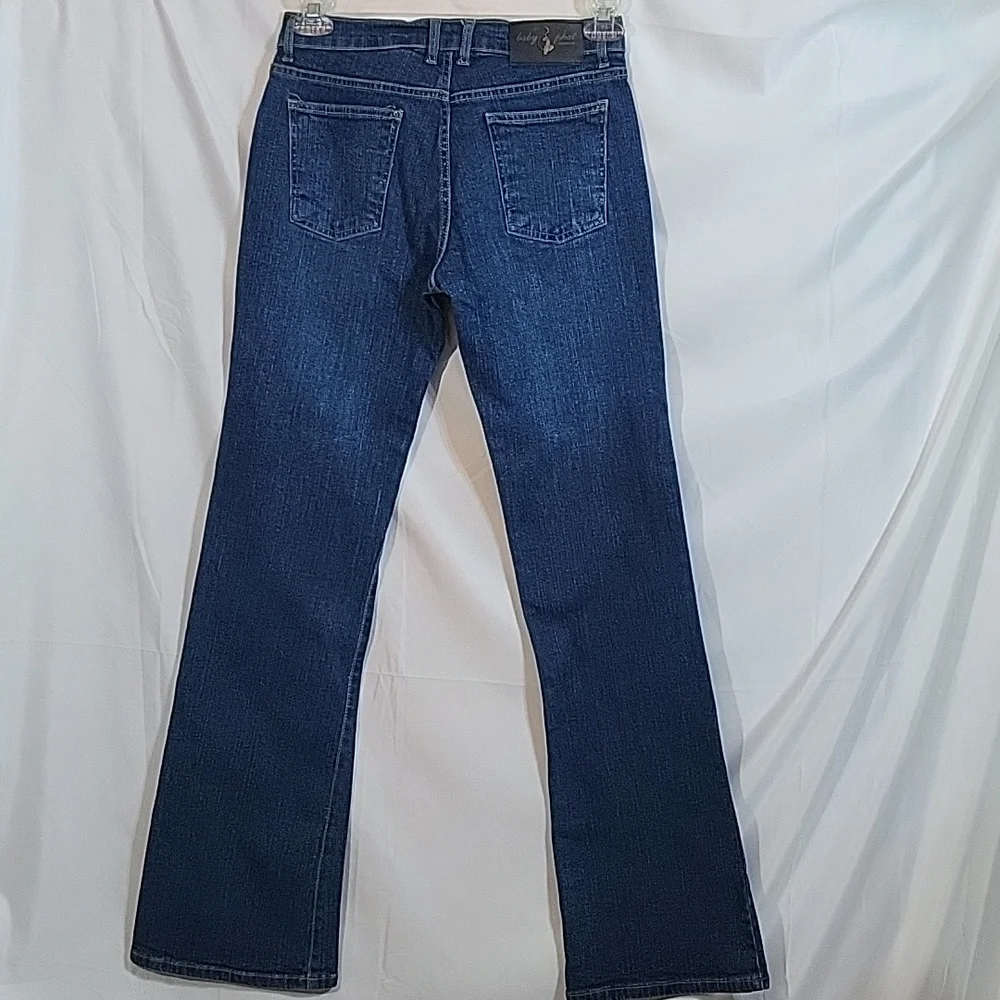 EUC Baby Phat Boot Cut Blue Jeans Size 5 - Picture 8 of 9